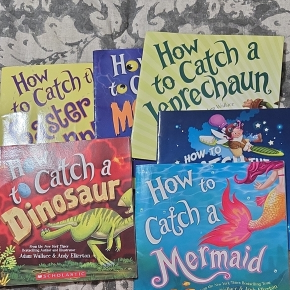 how to catch | Other | How To Catch Childrens Book Set | Poshmark